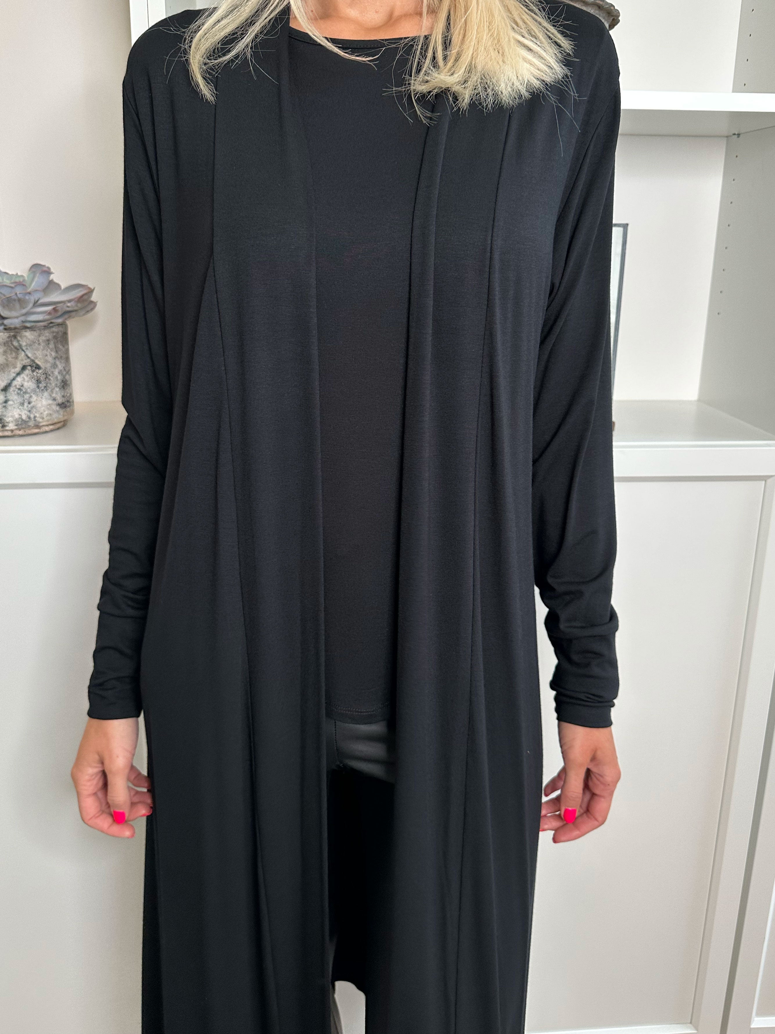 Mikkala - Lang basic cardigan (bestseller)